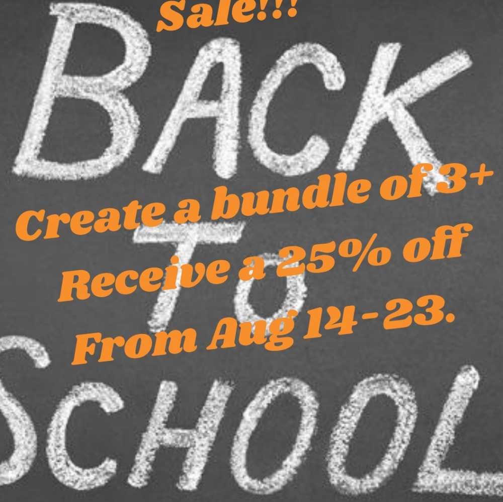 Buy 3 get 25% off